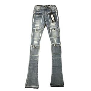 Doctrine Savant Jean Indigo Wash Size 30